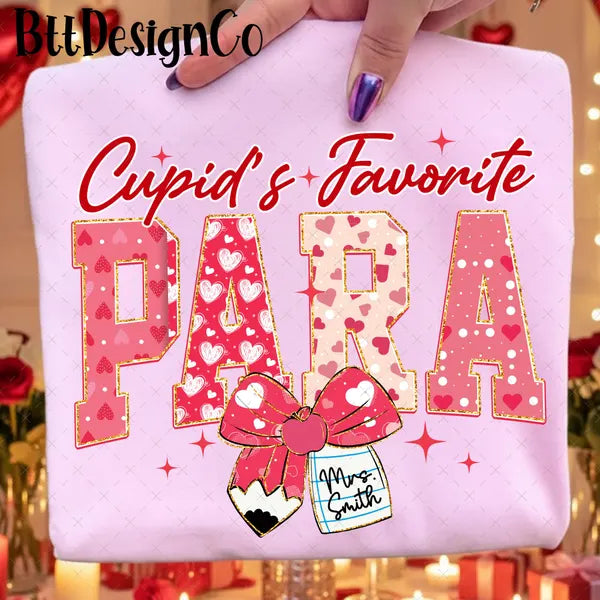 Cupids favorite para ❤️dtf transfer