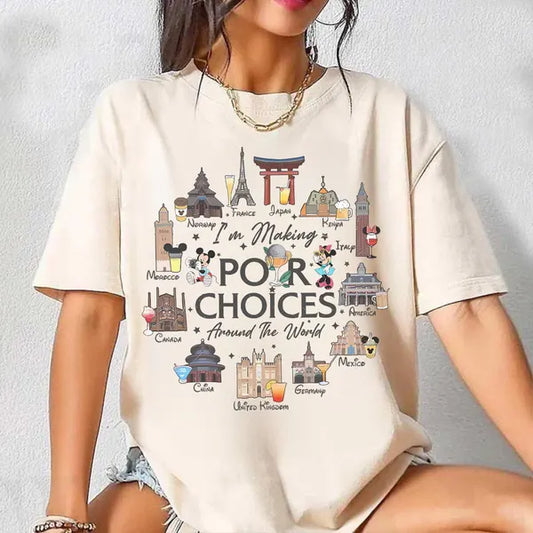 Pour choices around the world dtf transfer