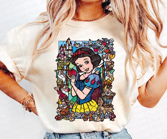 Snow white - glass