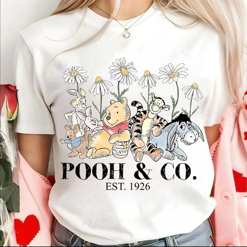 Pooh & Co est 1926 dtf transfer