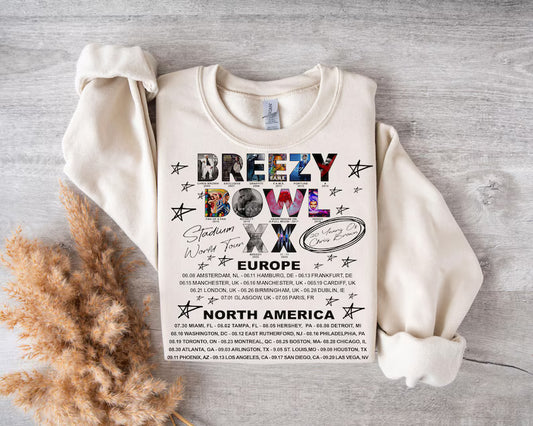 Chris Brown Breezy Bowl XX colorful