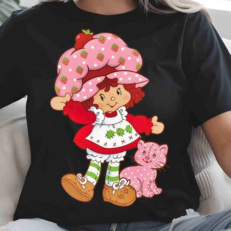 Strawberry shortcake dtf transfer