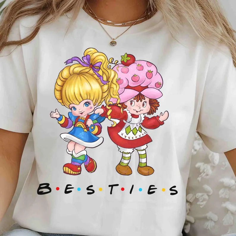 Friends 80s dtf transfer