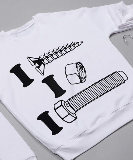 I screw i nut i bolt Uv DECAL (4in)