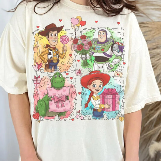 Toy story valentines ❤️dtf transfer