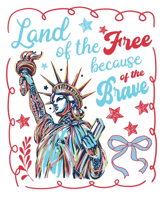 Land of the free home of the brave