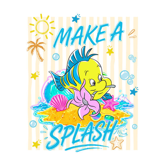Make a splash dtf transfer