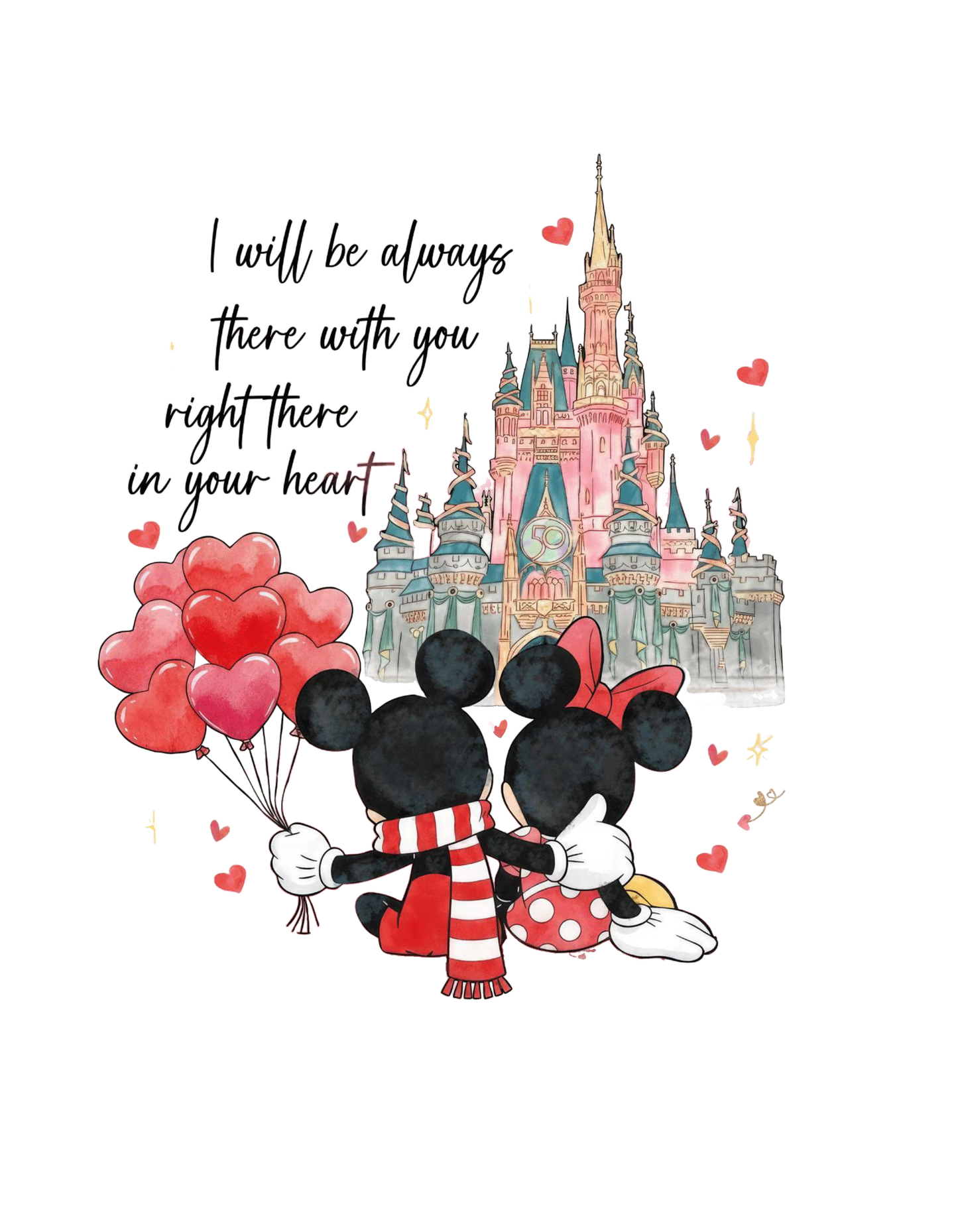 Mickey ♥️💕minnie 🎀♥️dtf transfer