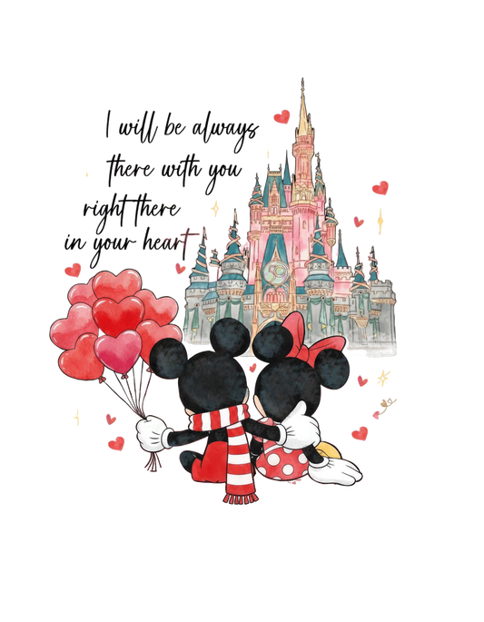 Mickey ♥️💕minnie 🎀♥️dtf transfer