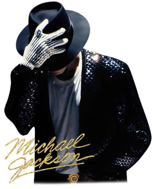 M.Jackson #2 Dtf transfer