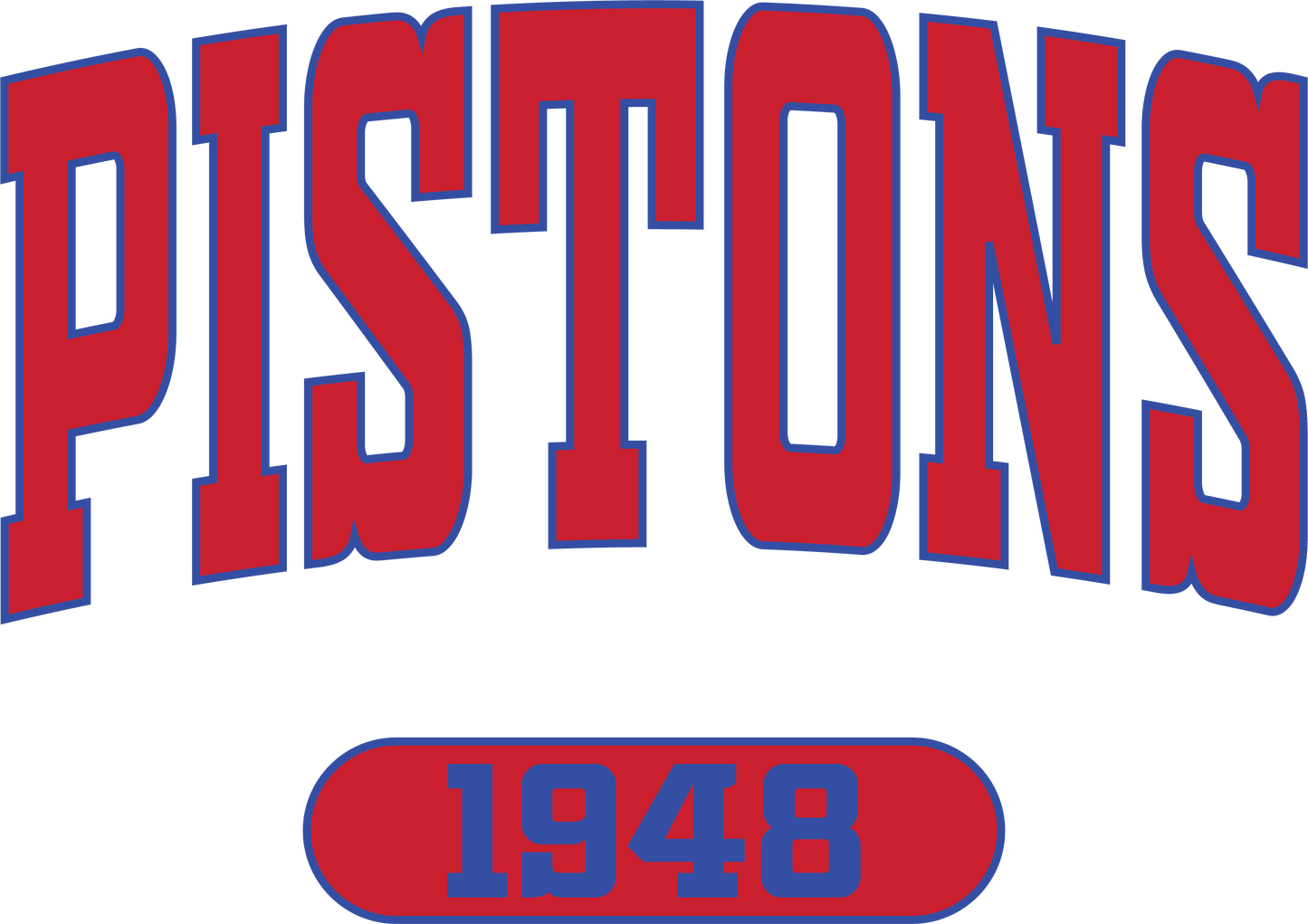 Pistons Red