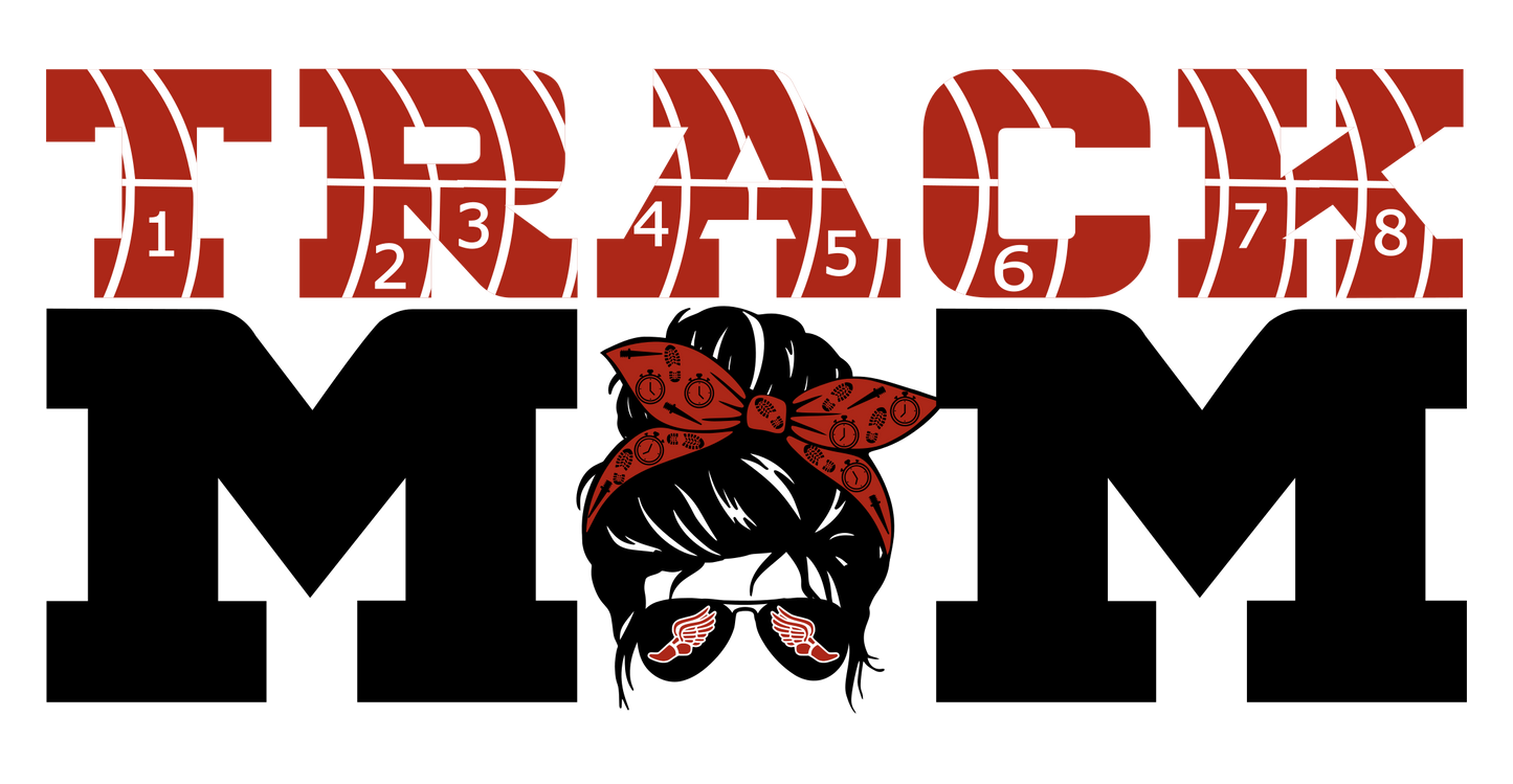 Track Mom DTF transfer