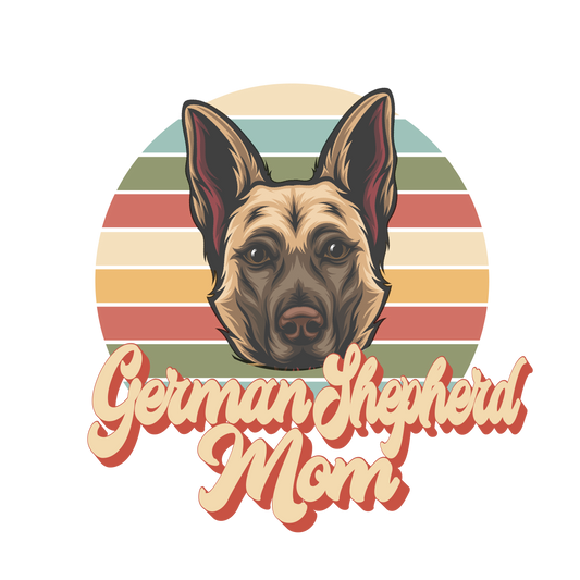 German shep mom dtf transfer