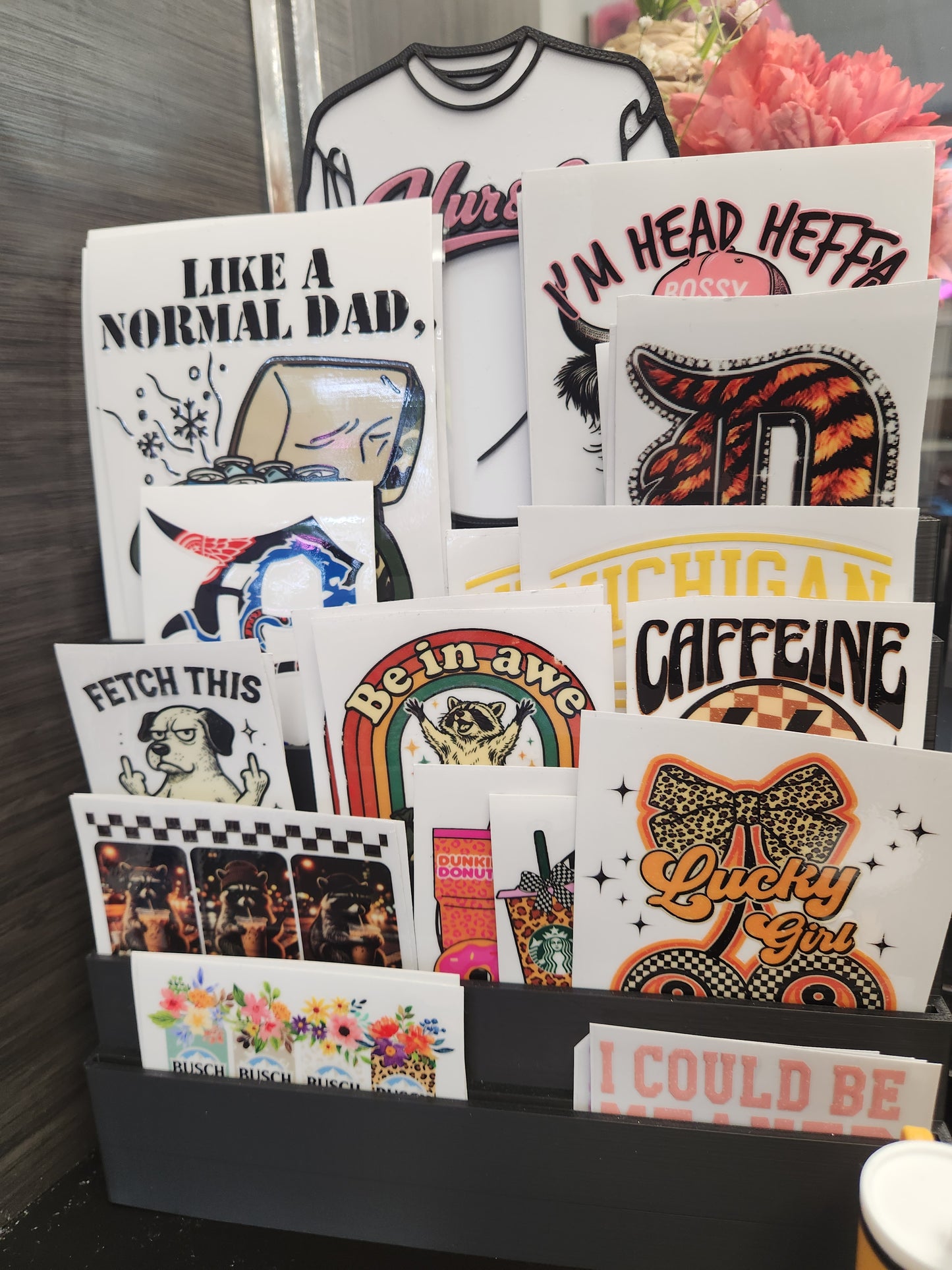 Dtf Mystery bags! Store reset ☆mixed bundle of 20 Dtf transfers, 4 uvdtf decals & 1. 16oz cup wrap