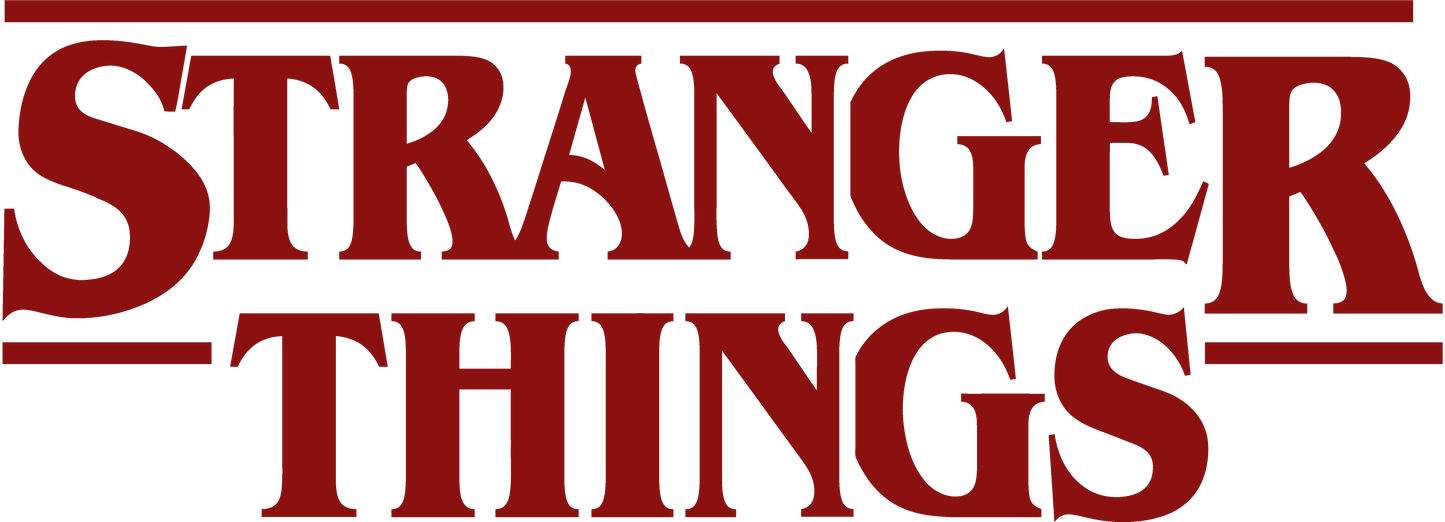 Stranger Things Uv DECAL (4in)