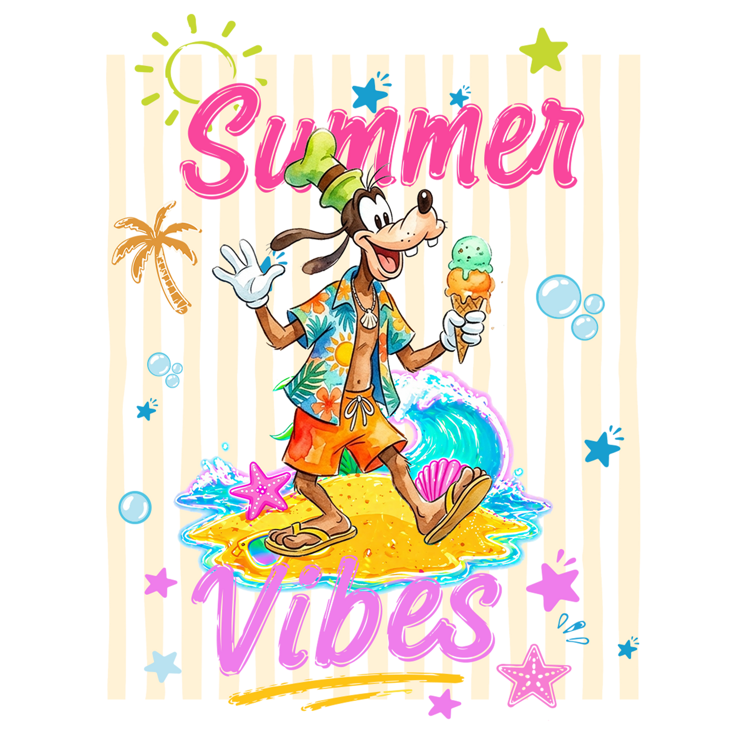 Goofy summer vibes 🌞  dtf transfer