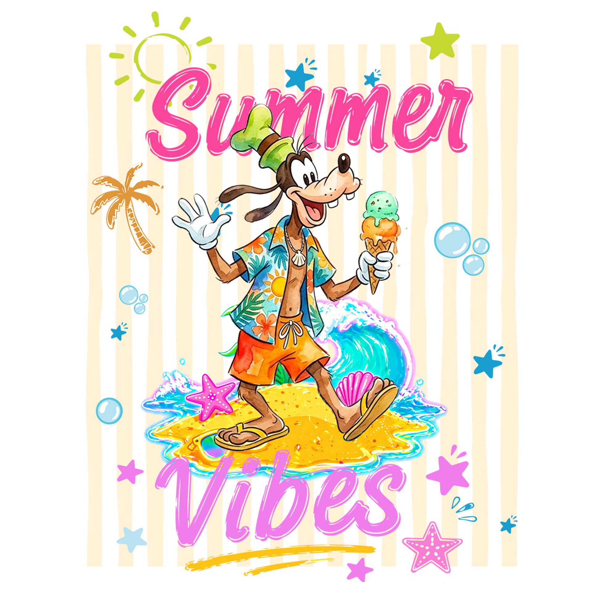 Goofy summer vibes 🌞  dtf transfer